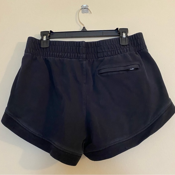 Fabletics Black High Rise Athletic Sweat Shorts L - Picture 2 of 3